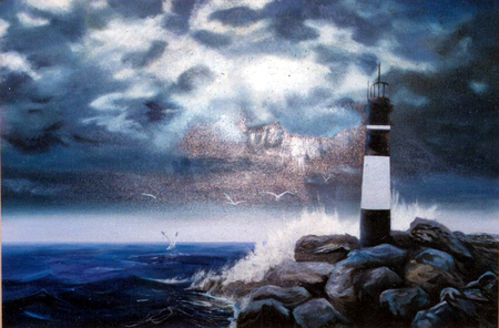 Blue mood (feeling stormy)