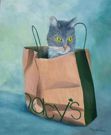 Cat's in the bag