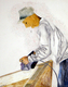 Gene Vonotsky - bayman, boat builder - Flanders, NY